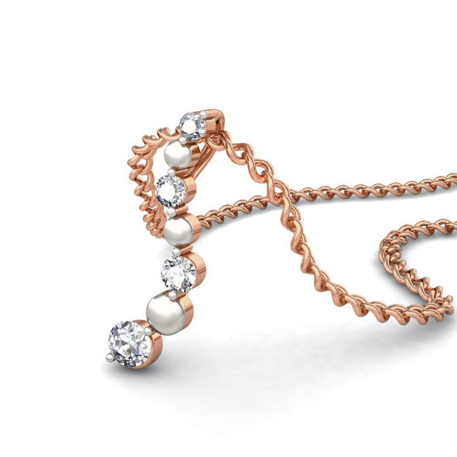 Light wt Diamond Charms Pendant 3dm stl render Detail 3D print model_5