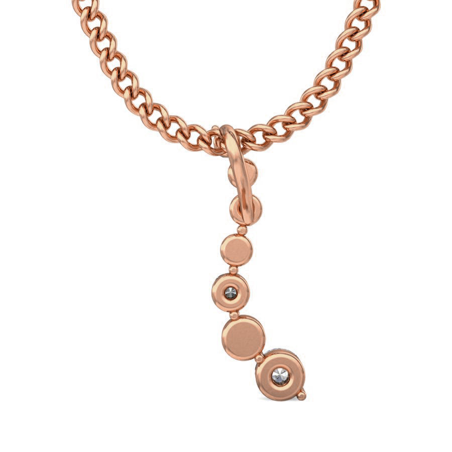 Light wt Diamond Charms Pendant 3dm stl render Detail 3D print model_3