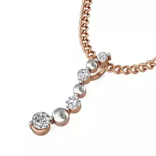Light wt Diamond Charms Pendant 3dm stl render Detail 3D print model