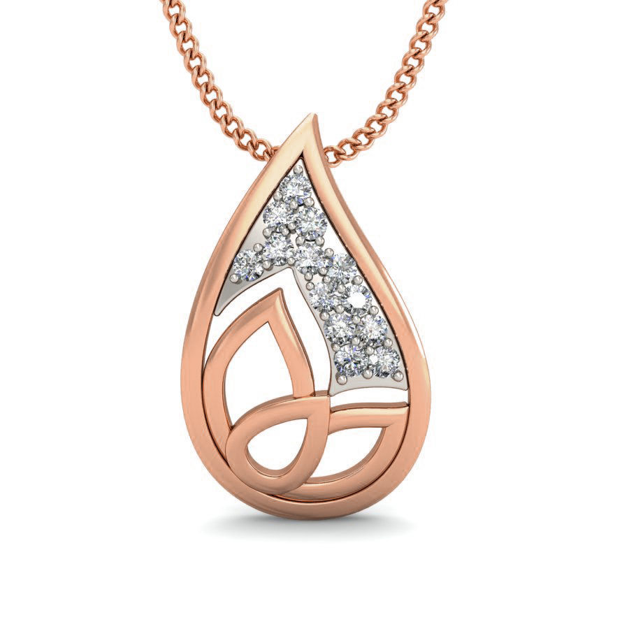 Light wt Diamond Charms Pendant 3dm stl render Detail 3D print model_2