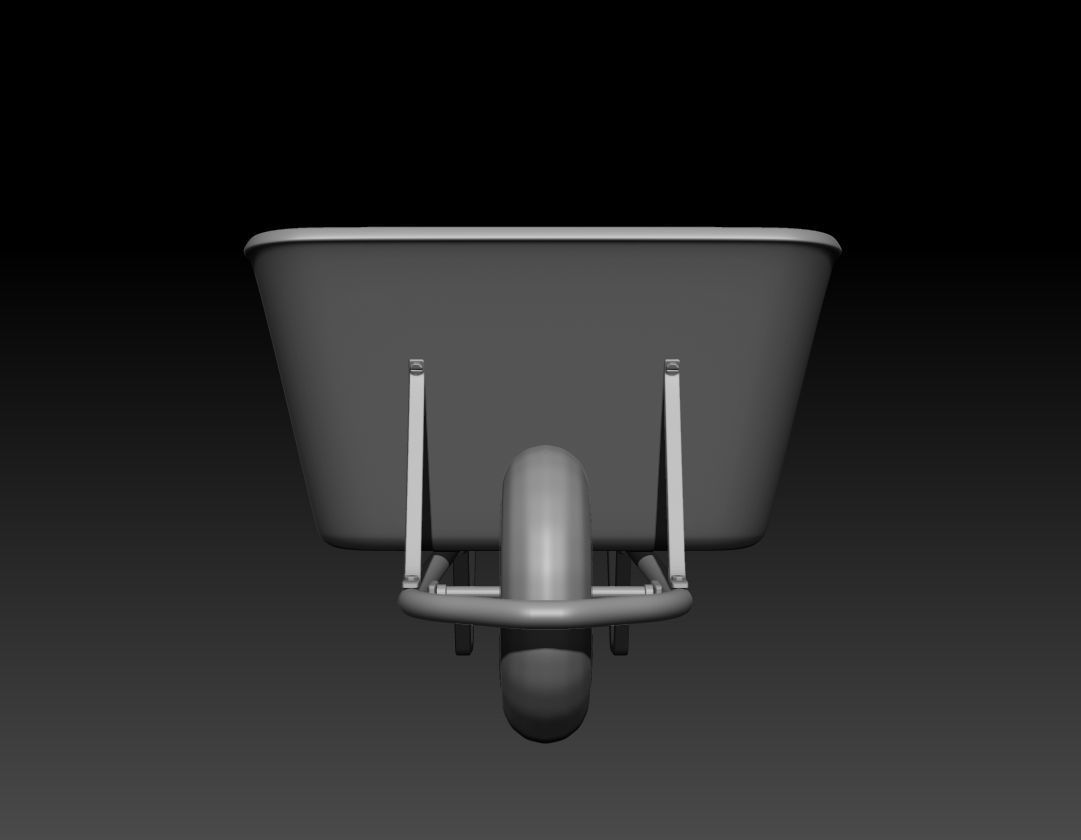 3D REALISTIC WHEEL BARROW MODELLING ONLY THREE THOUSAND POLYGON Low-poly 3D model_14