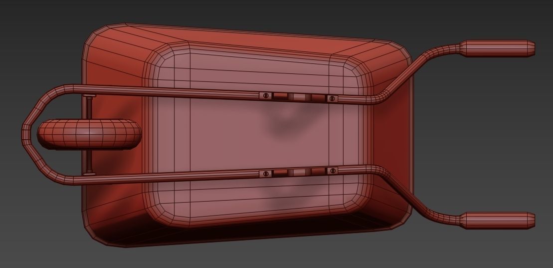 3D REALISTIC WHEEL BARROW MODELLING ONLY THREE THOUSAND POLYGON Low-poly 3D model_26