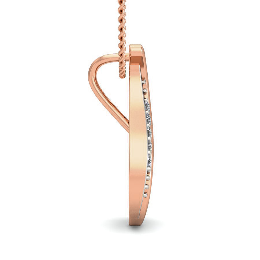 Light wt Diamond Charms Pendant 3dm stl render Detail 3D print model_2