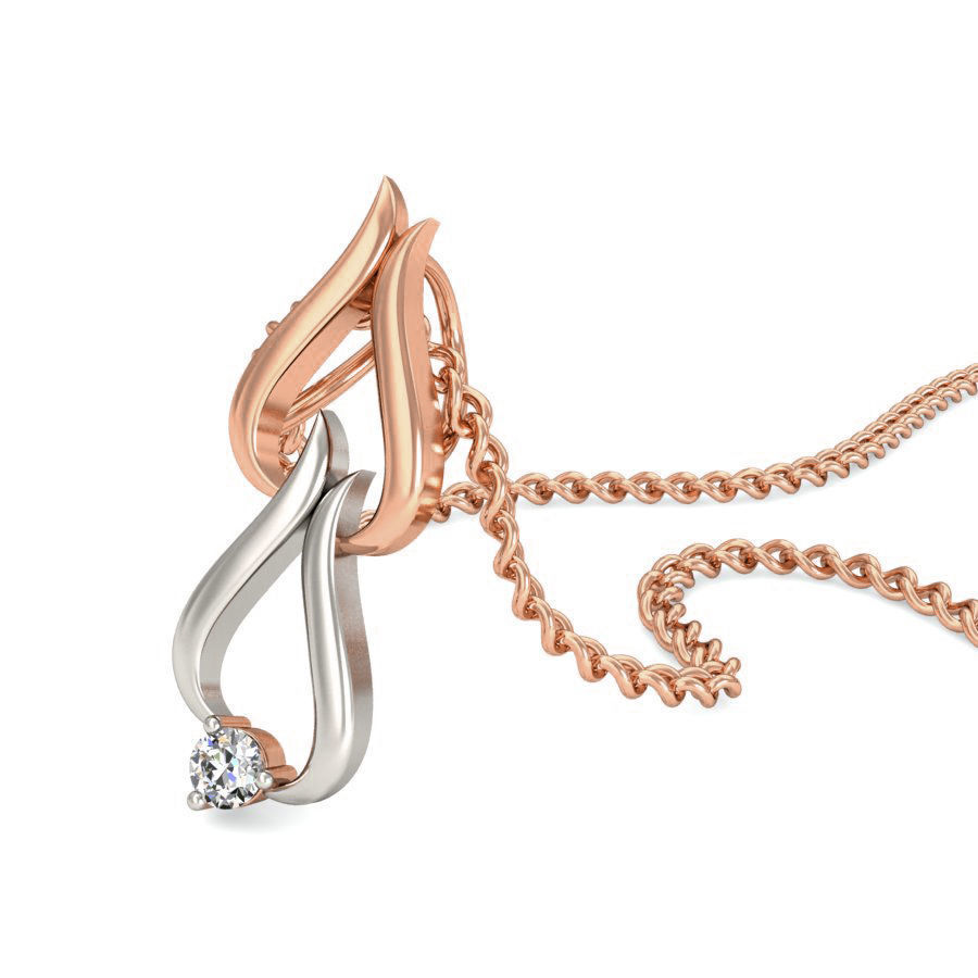 Light wt Diamond Charms Pendant 3dm stl render Detail 3D print model_6