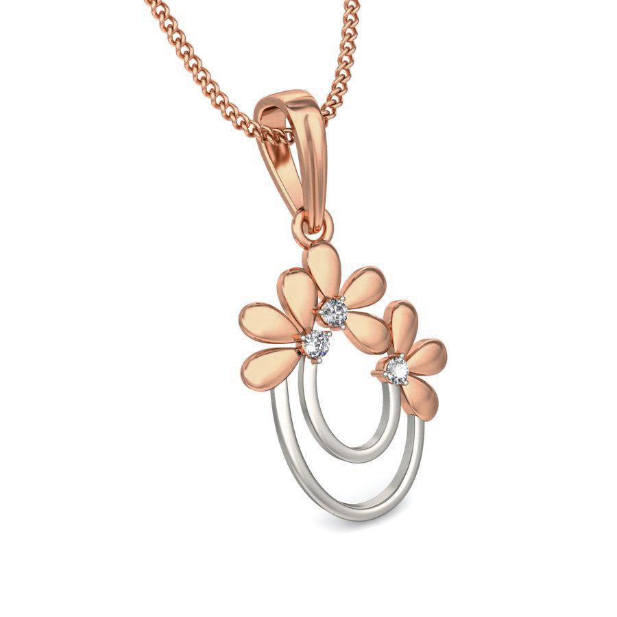 Light wt Diamond Charms Pendant 3dm stl render Detail 3D print model_4