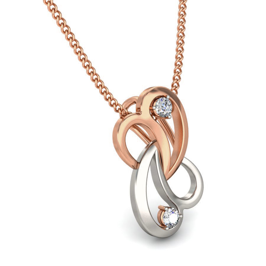 Light wt Diamond Charms Pendant 3dm stl render Detail 3D print model_4