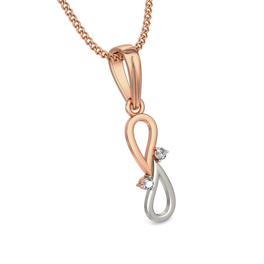 Light wt Diamond Charms Pendant 3dm stl render Detail 3D print model_5