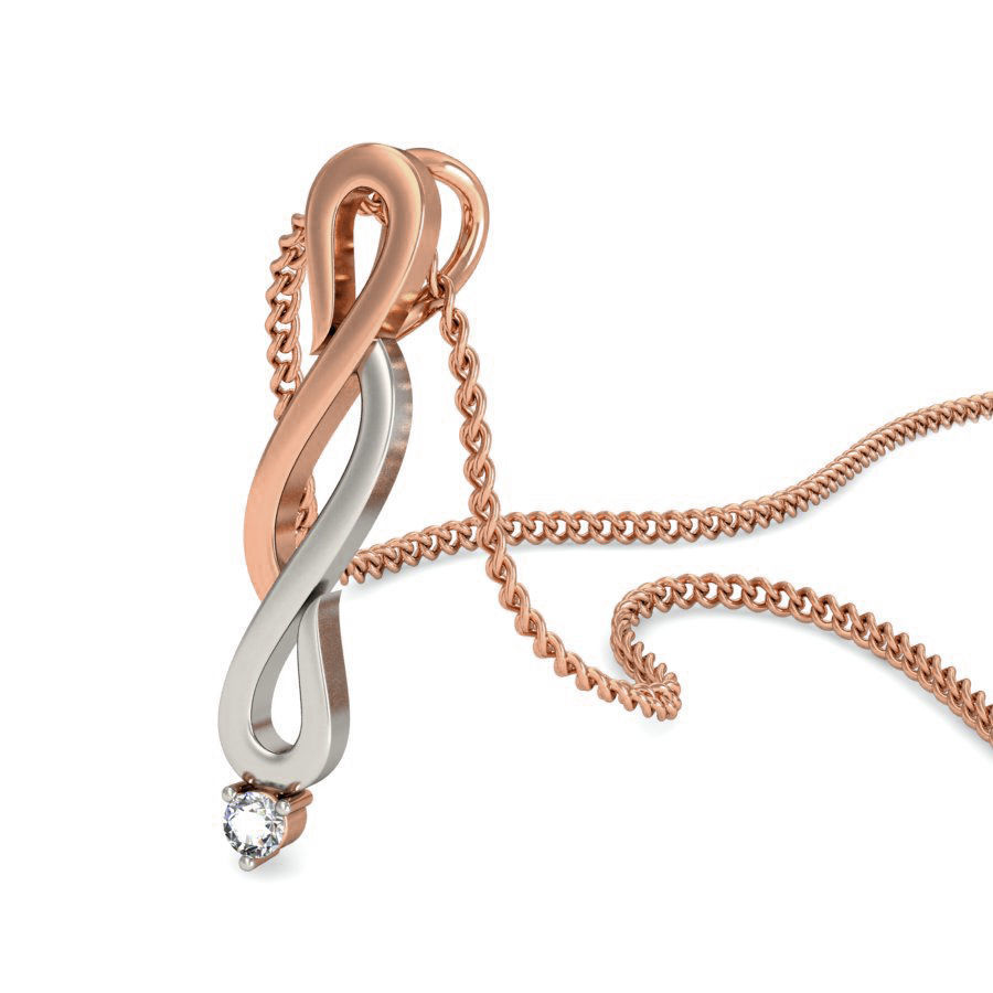 Light wt Diamond Charms Pendant 3dm stl render Detail 3D print model_6