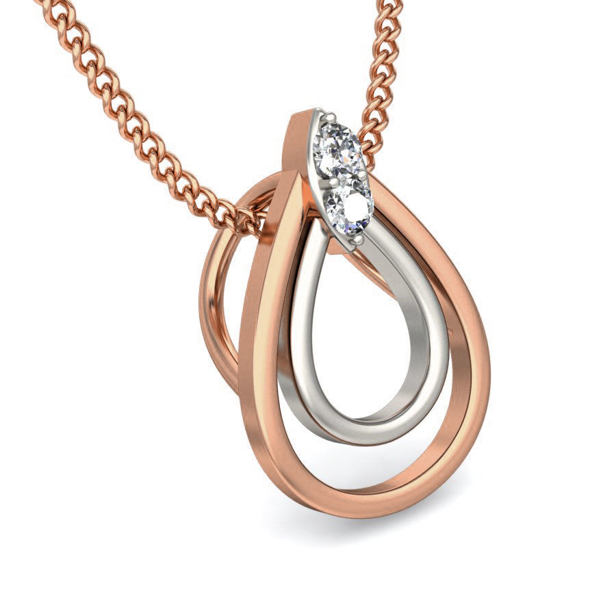 Light wt Diamond Charms Pendant 3dm stl render Detail 3D print model_4