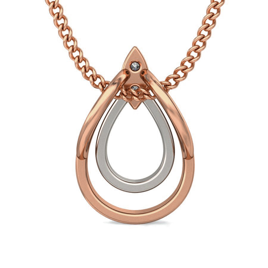 Light wt Diamond Charms Pendant 3dm stl render Detail 3D print model_3