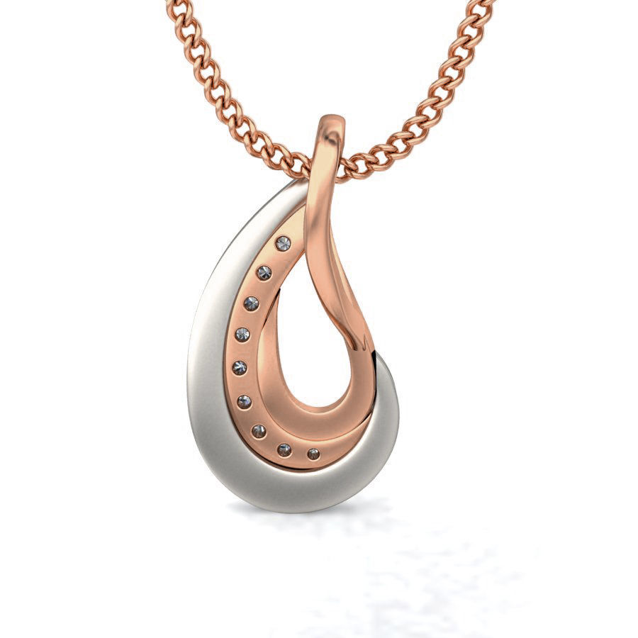 Light wt Diamond Charms Pendant 3dm stl render Detail 3D print model_3