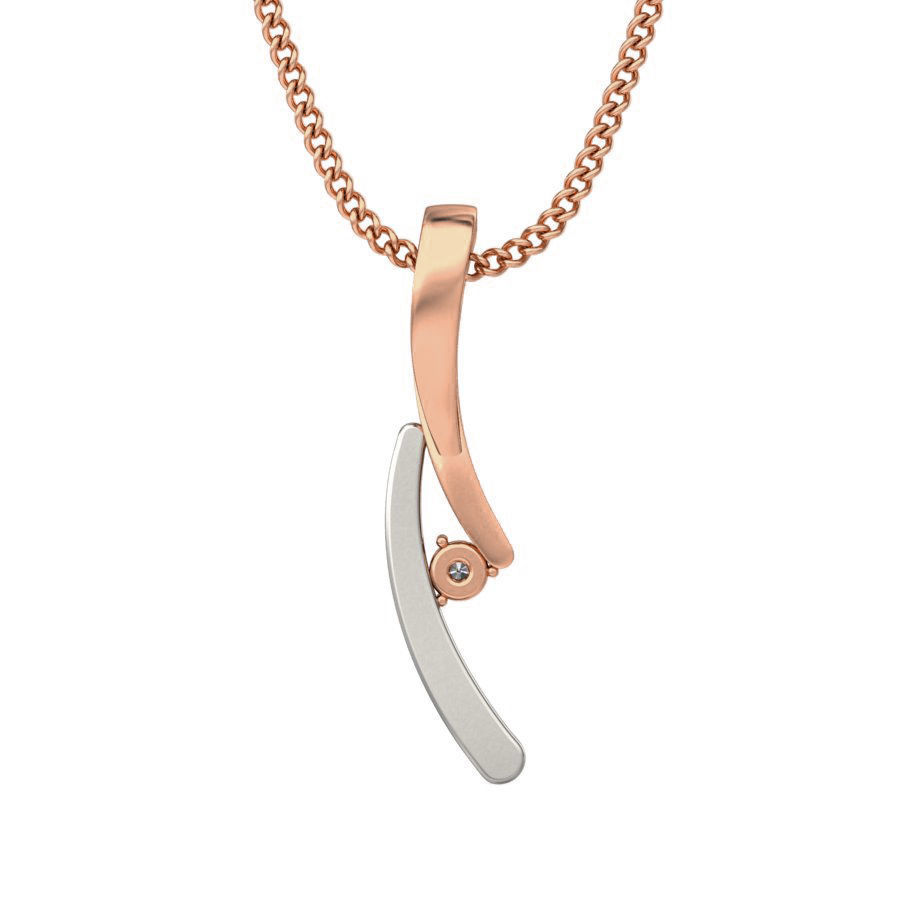 Light wt Diamond Charms Pendant 3dm stl render Detail 3D print model_3