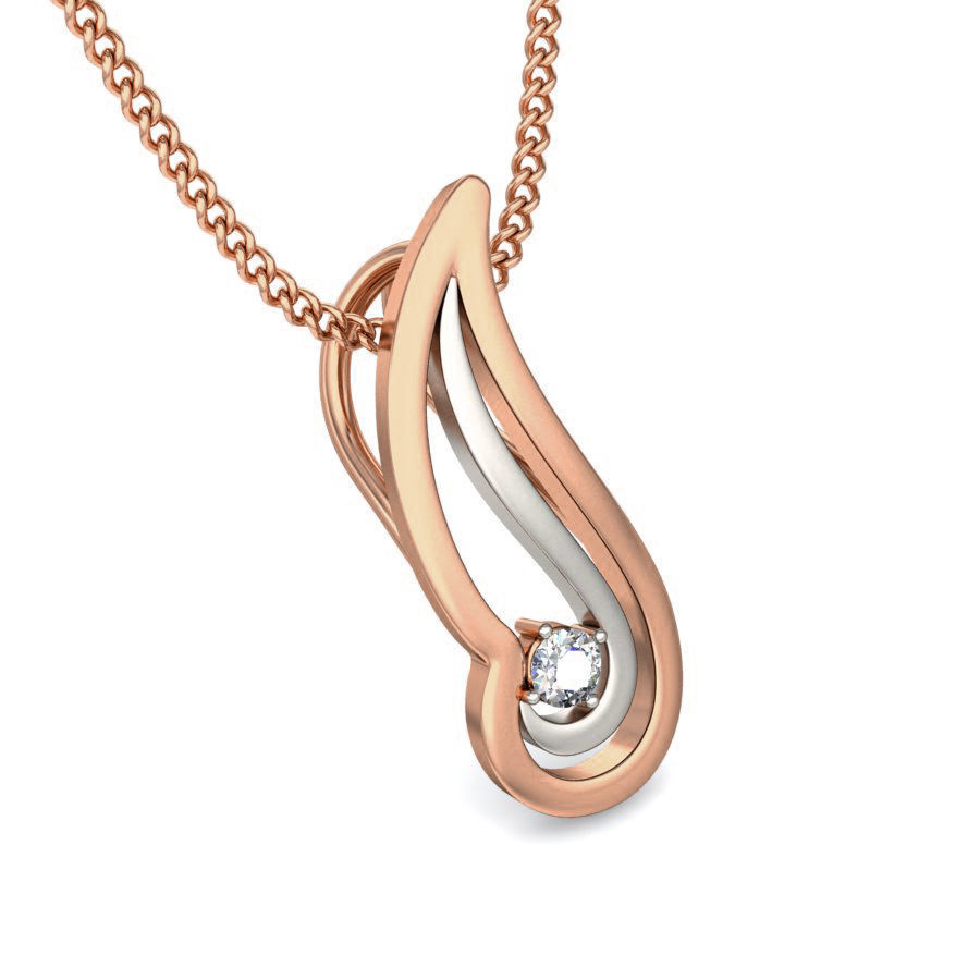 Light wt Diamond Charms Pendant 3dm stl render Detail 3D print model_4