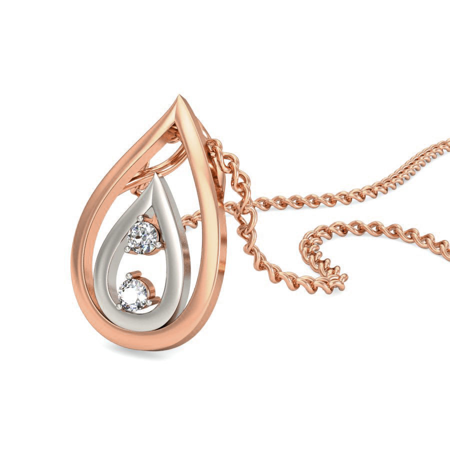 Light wt Diamond Charms Pendant 3dm stl render Detail 3D print model_5