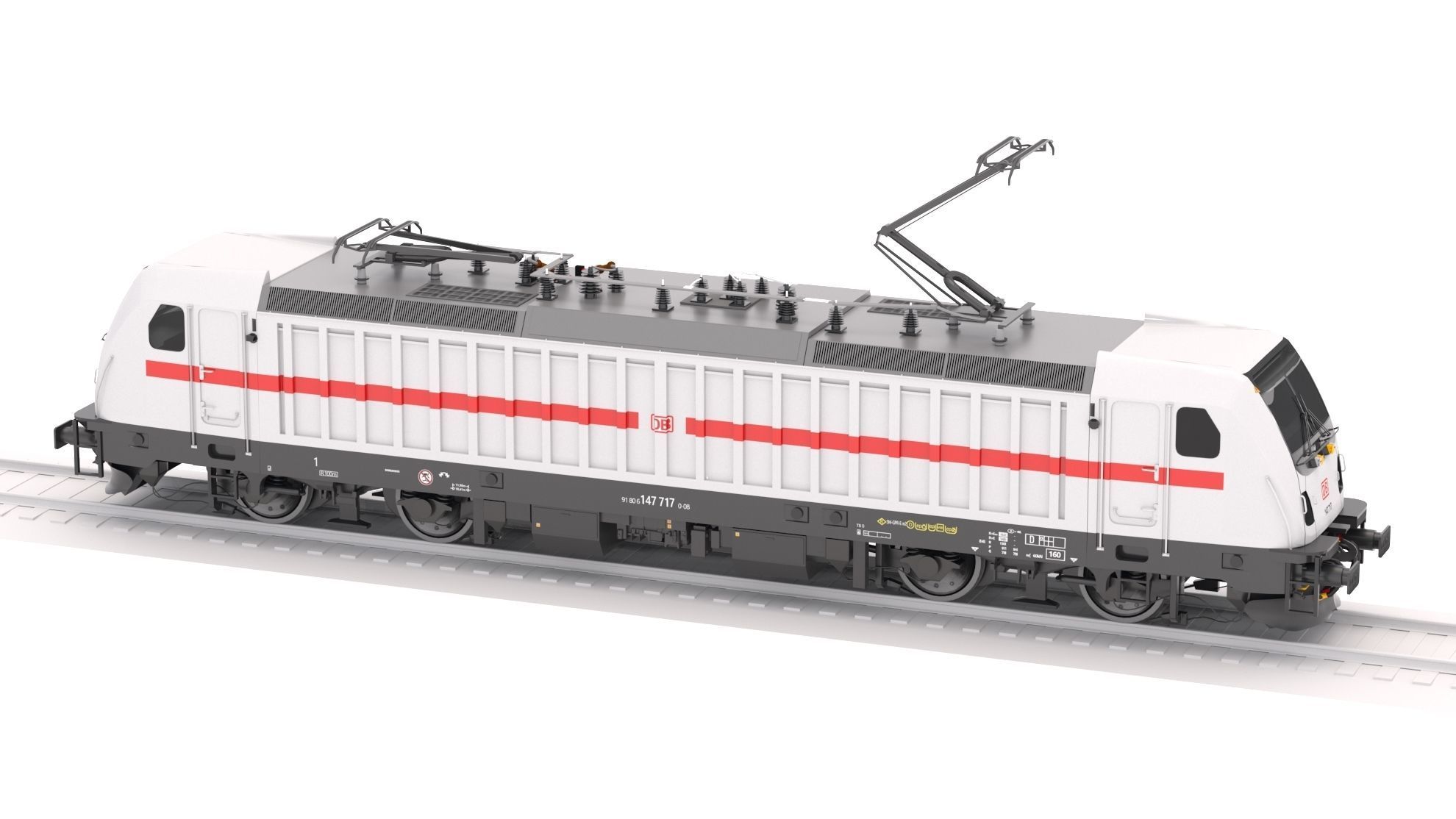 Bombardier TRAXX AC3 DB Locomotive 2 3D model_3