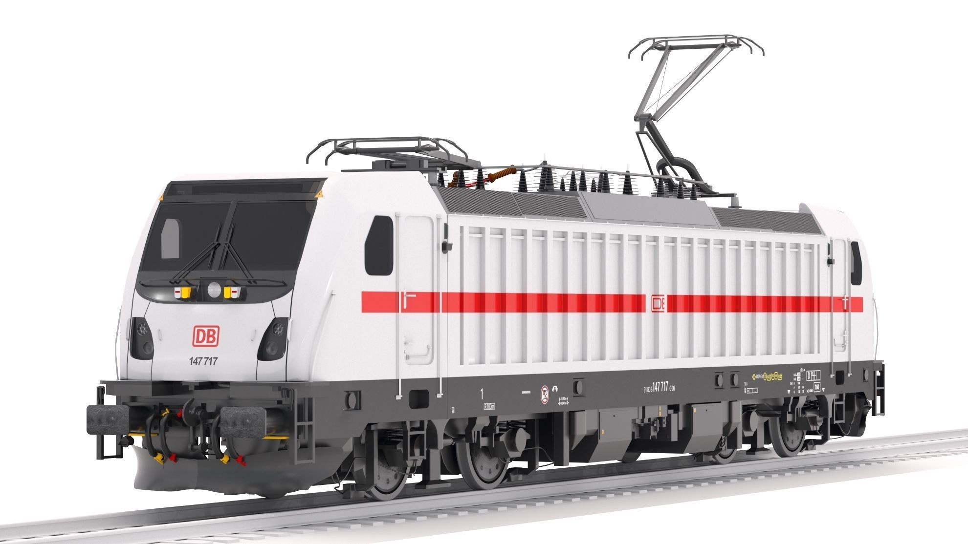 Bombardier TRAXX AC3 DB Locomotive 2 3D model_1