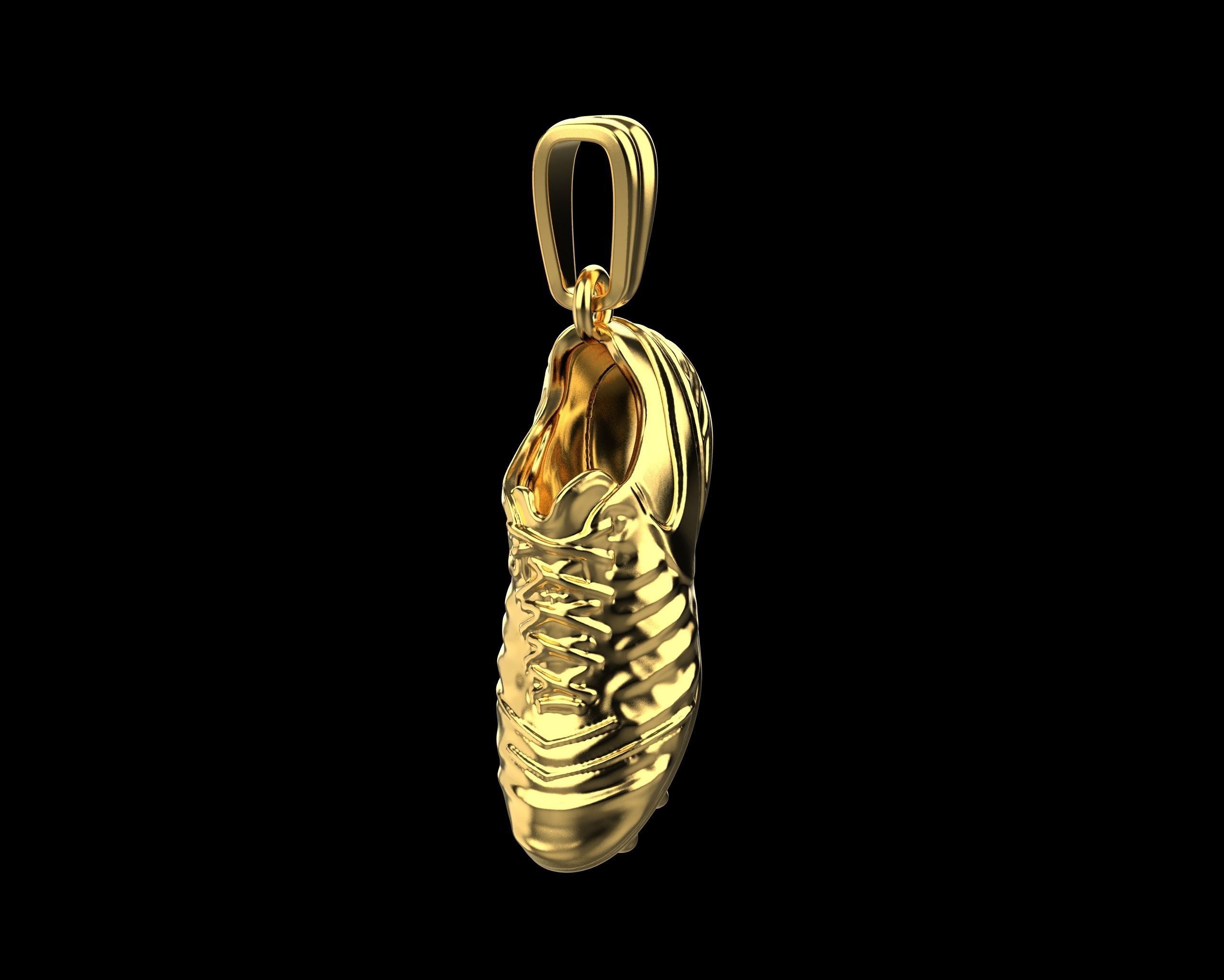 Football Boot Pendant N82 3D print model_1