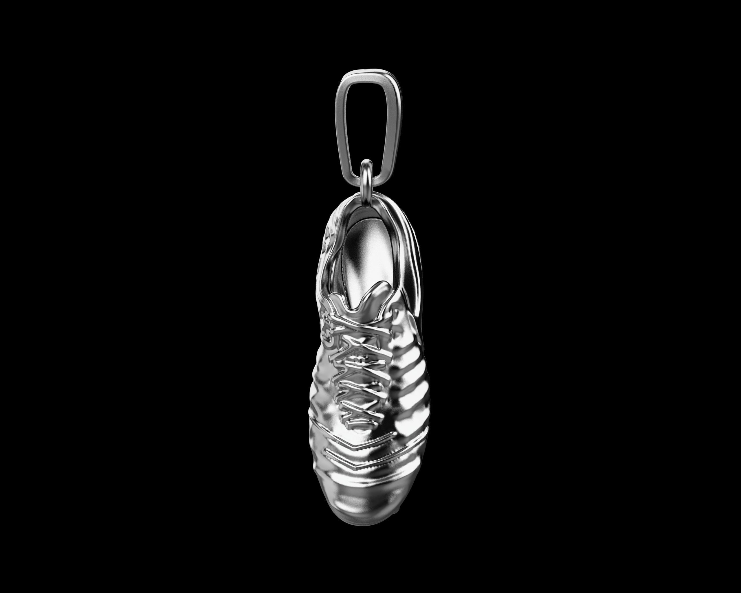 Football Boot Pendant N82 3D print model_14