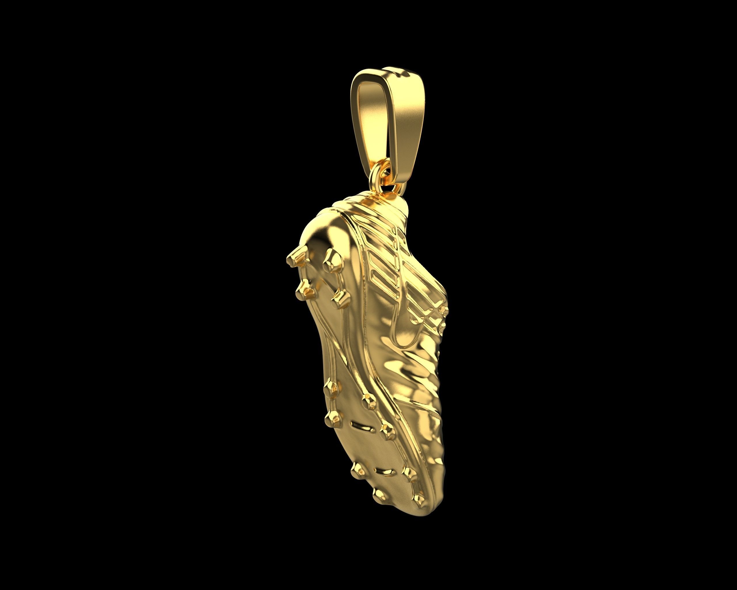 Football Boot Pendant N82 3D print model_4