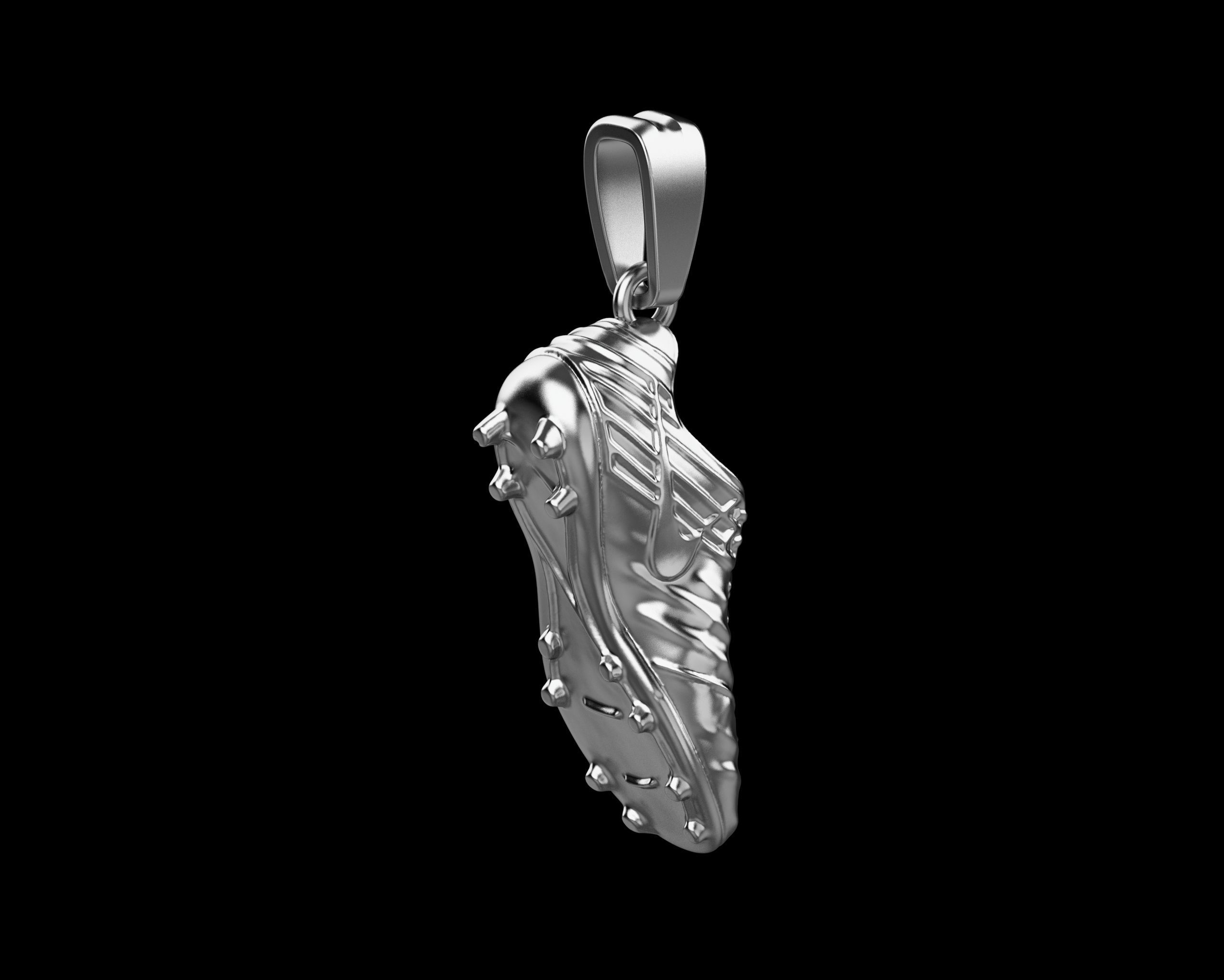 Football Boot Pendant N82 3D print model_13