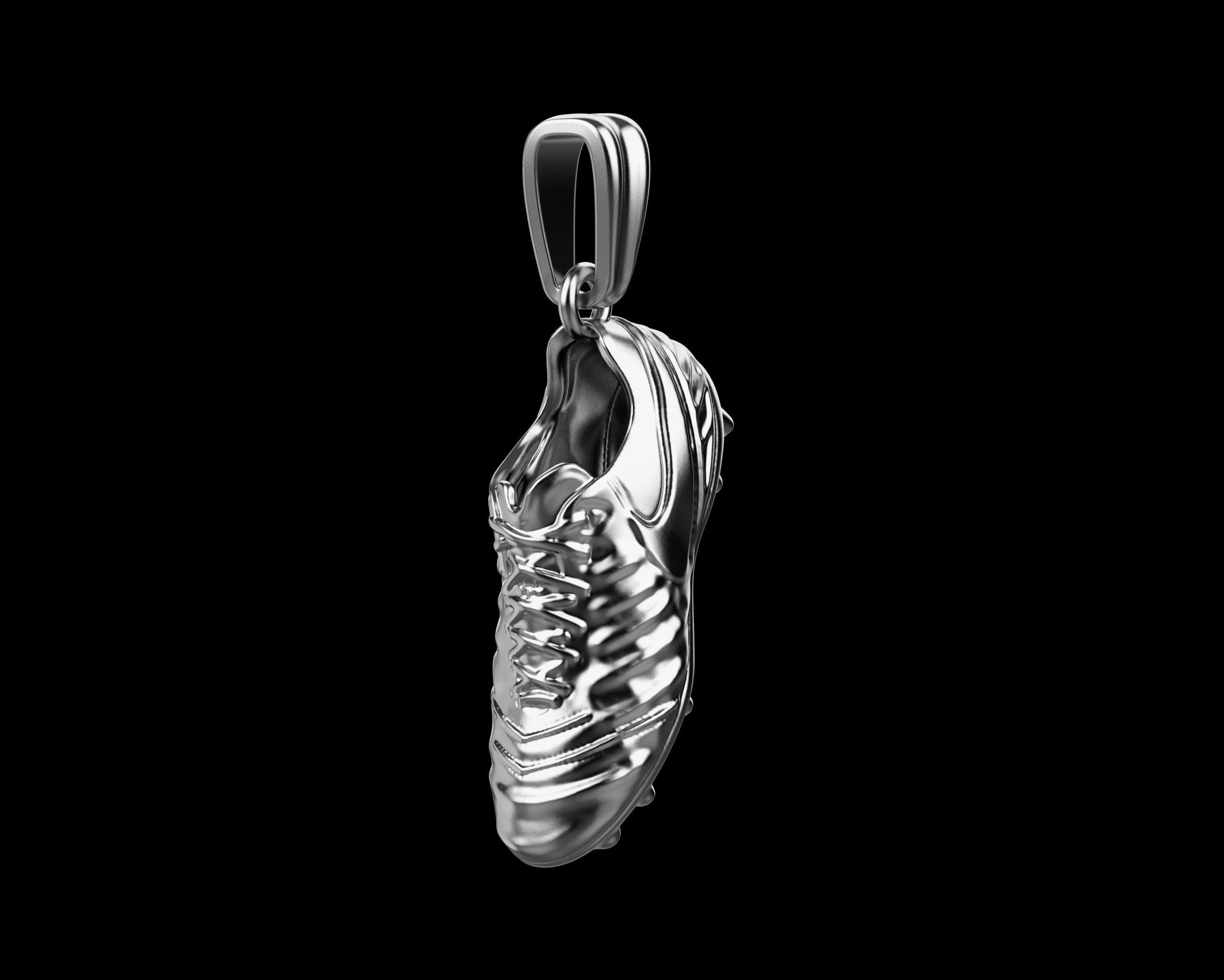 Football Boot Pendant N82 3D print model_11