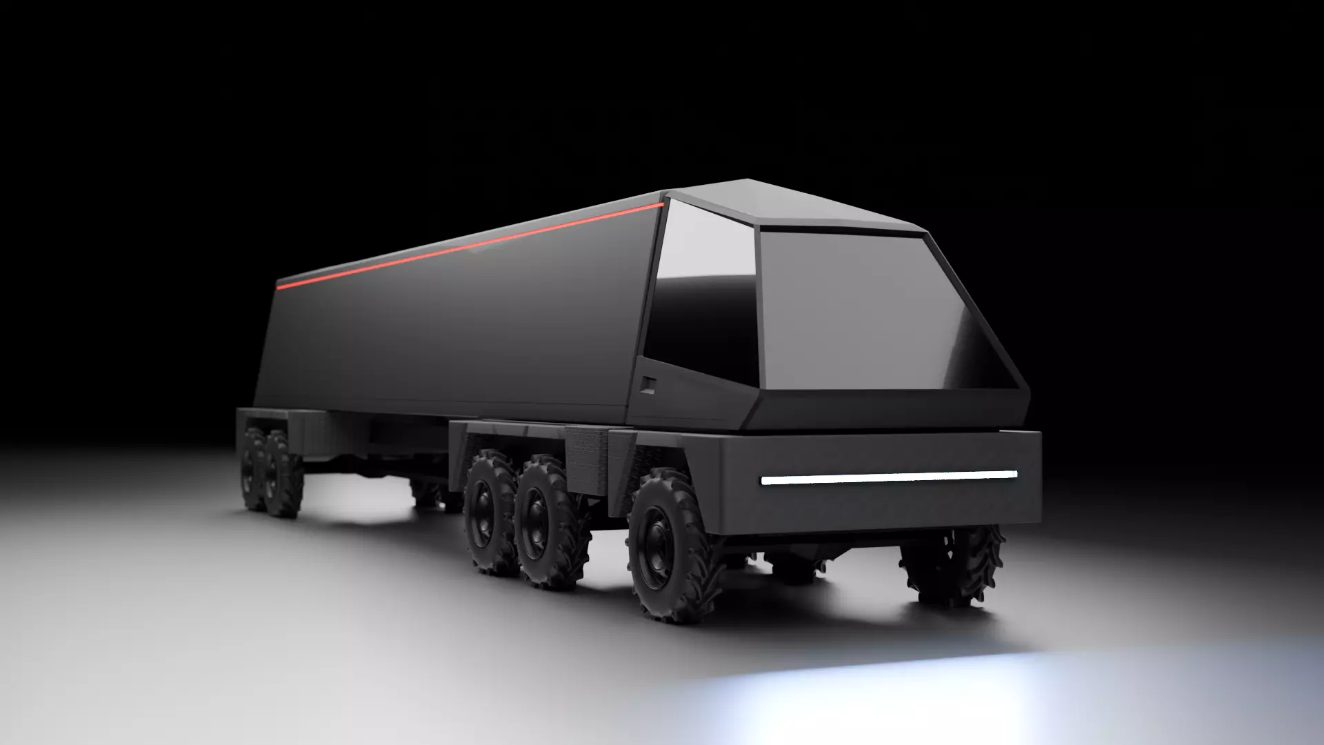 truck 2030 model Free 3D model