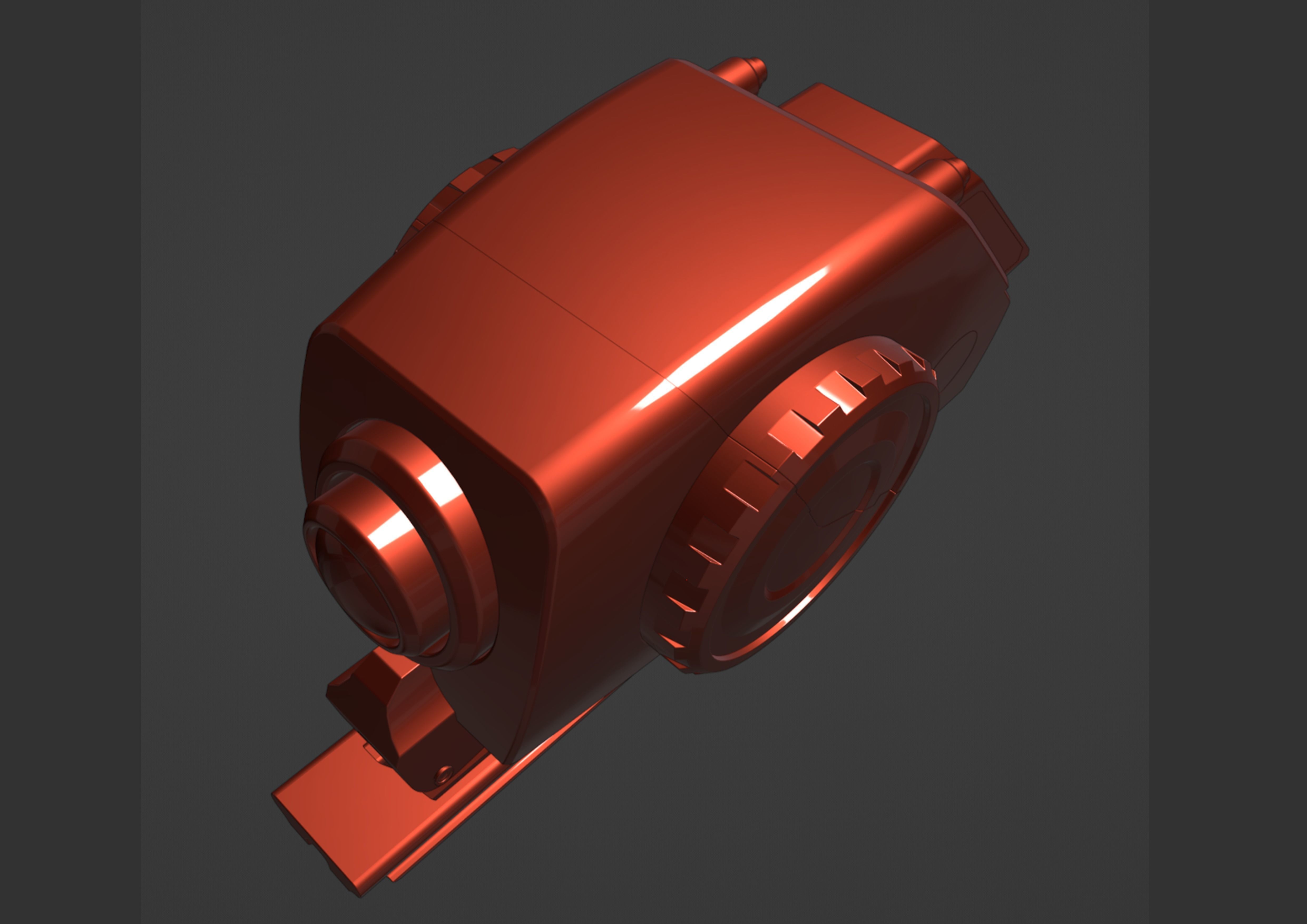 scifi m1 Low-poly 3D model_13