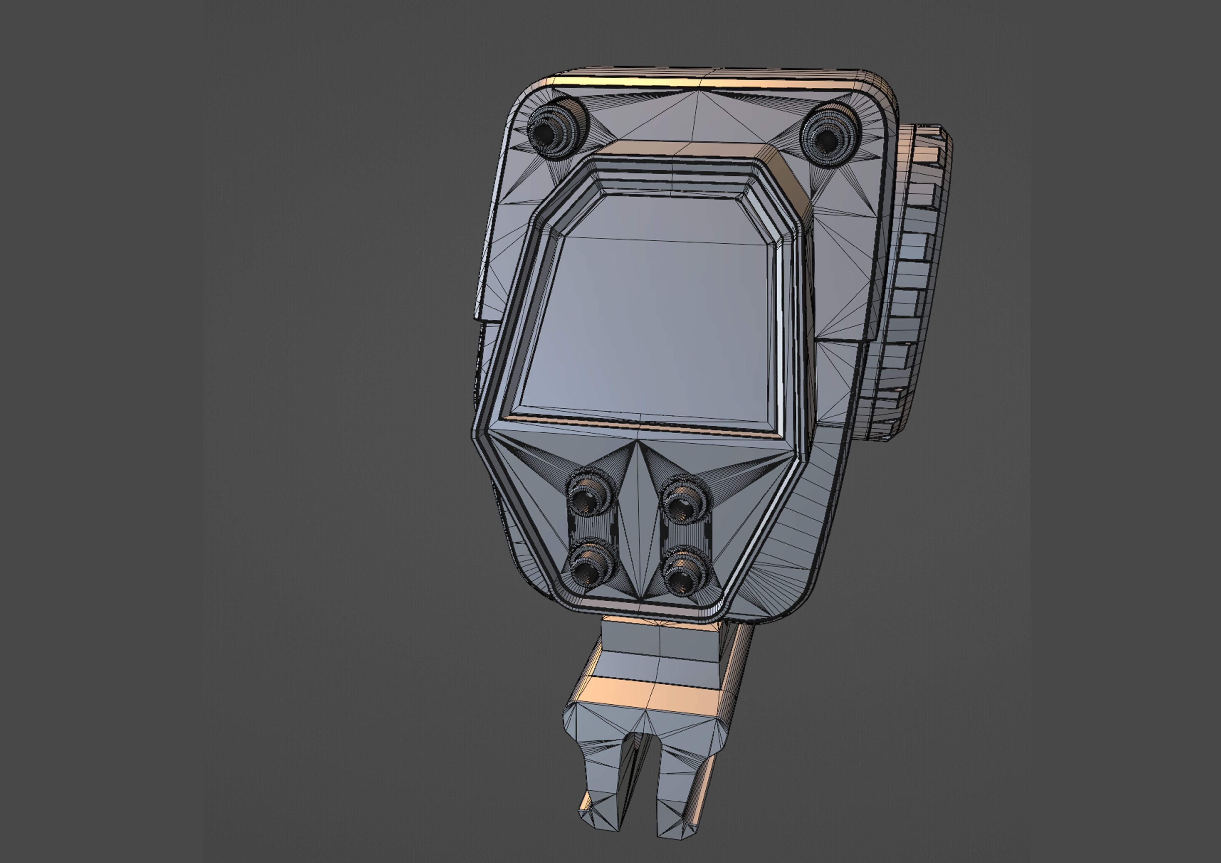 scifi m1 Low-poly 3D model_10