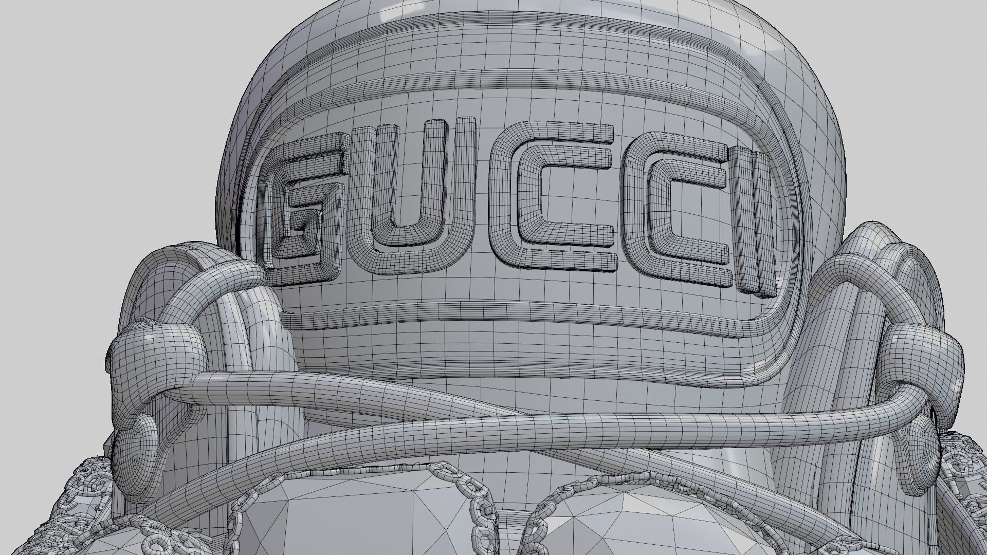 Gucci Flashtrack sneaker Low-poly 3D model_28