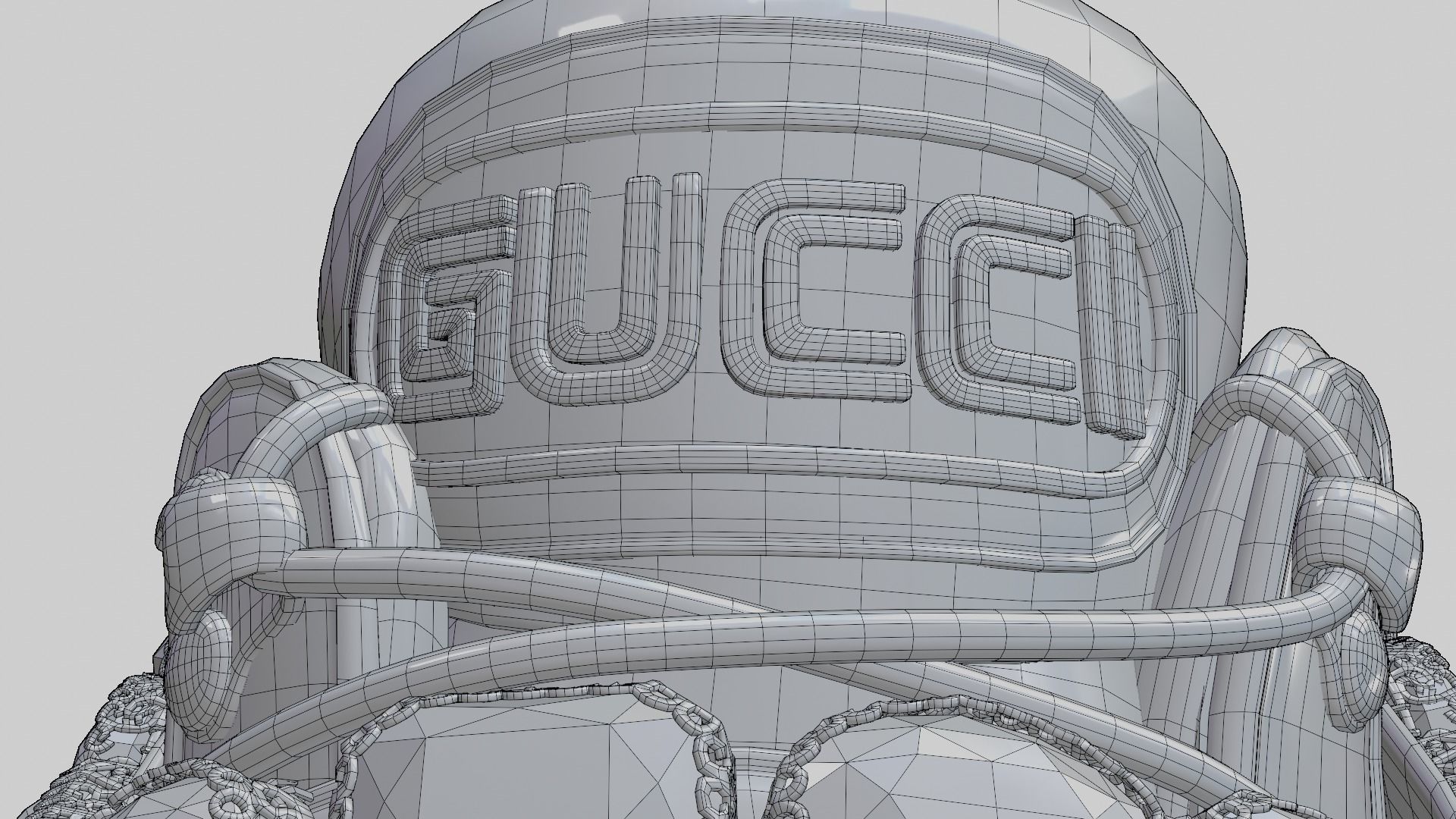 Gucci Flashtrack sneaker Low-poly 3D model_24