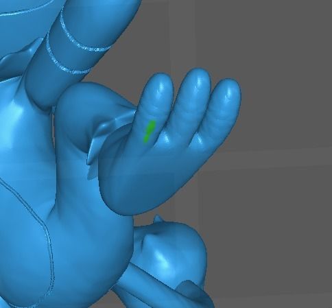 Chimchar Monferno and Infernape 3D print model 3D print model_29