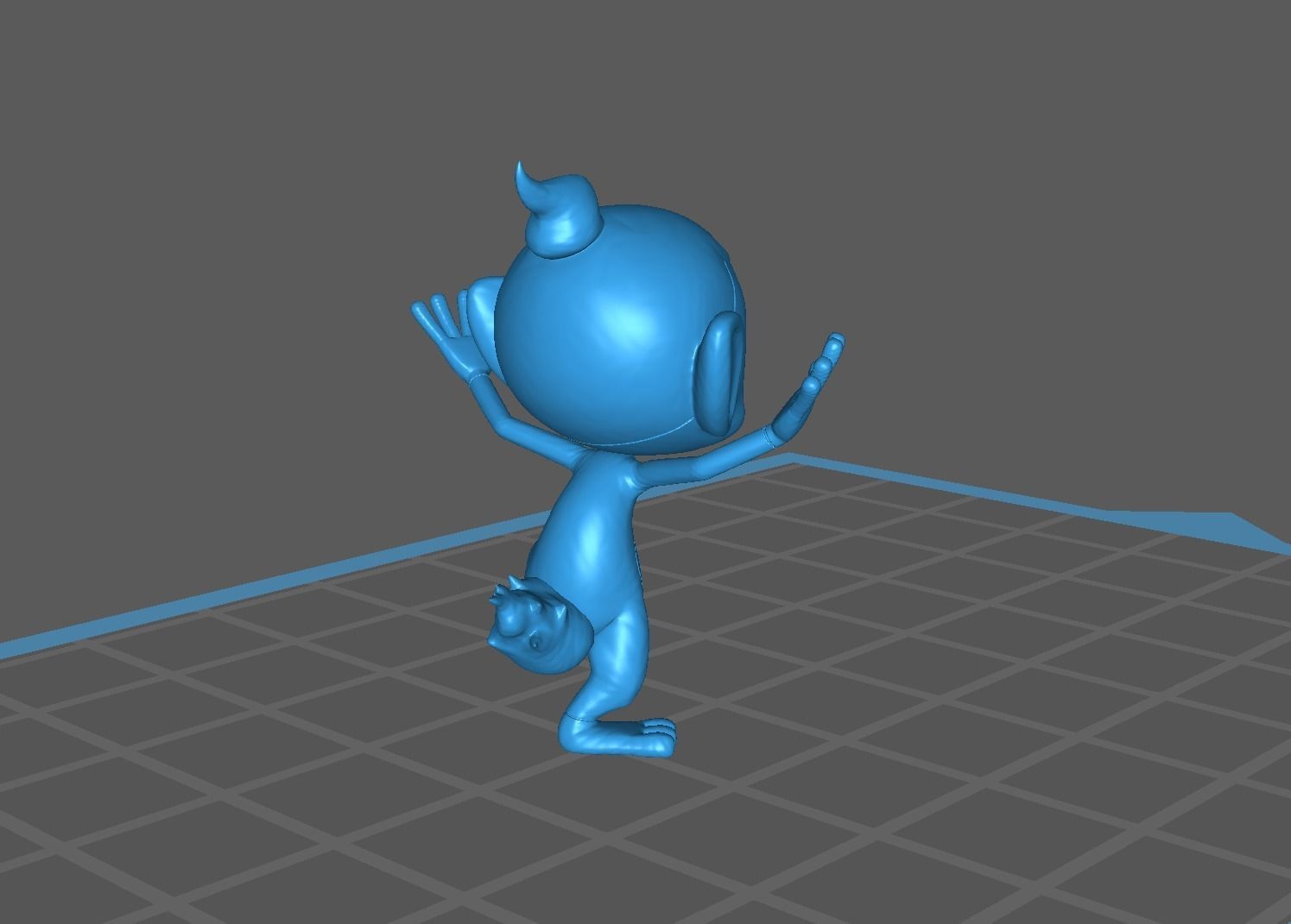 Chimchar Monferno and Infernape 3D print model 3D print model_41