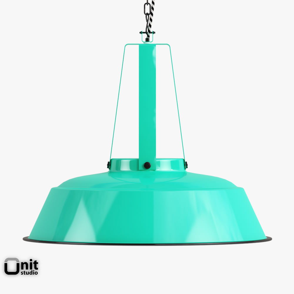 HK Living Workshop L industrial lamp 3D model_1