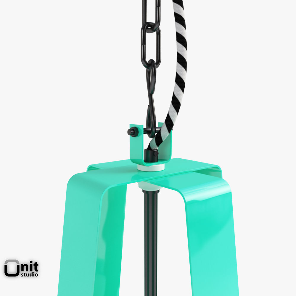 HK Living Workshop L industrial lamp 3D model_5