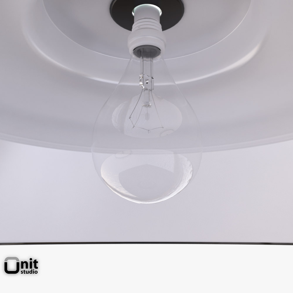 HK Living Workshop L industrial lamp 3D model_3