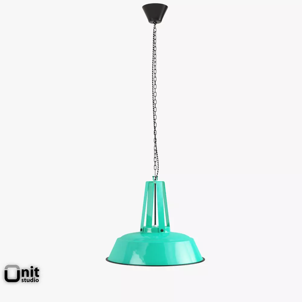HK Living Workshop L industrial lamp 3D model_0