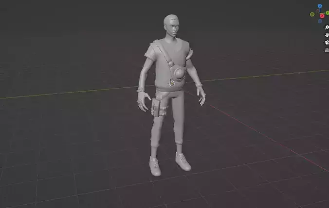 Valorant Gekko Agent Skill Dizzy 3D Model