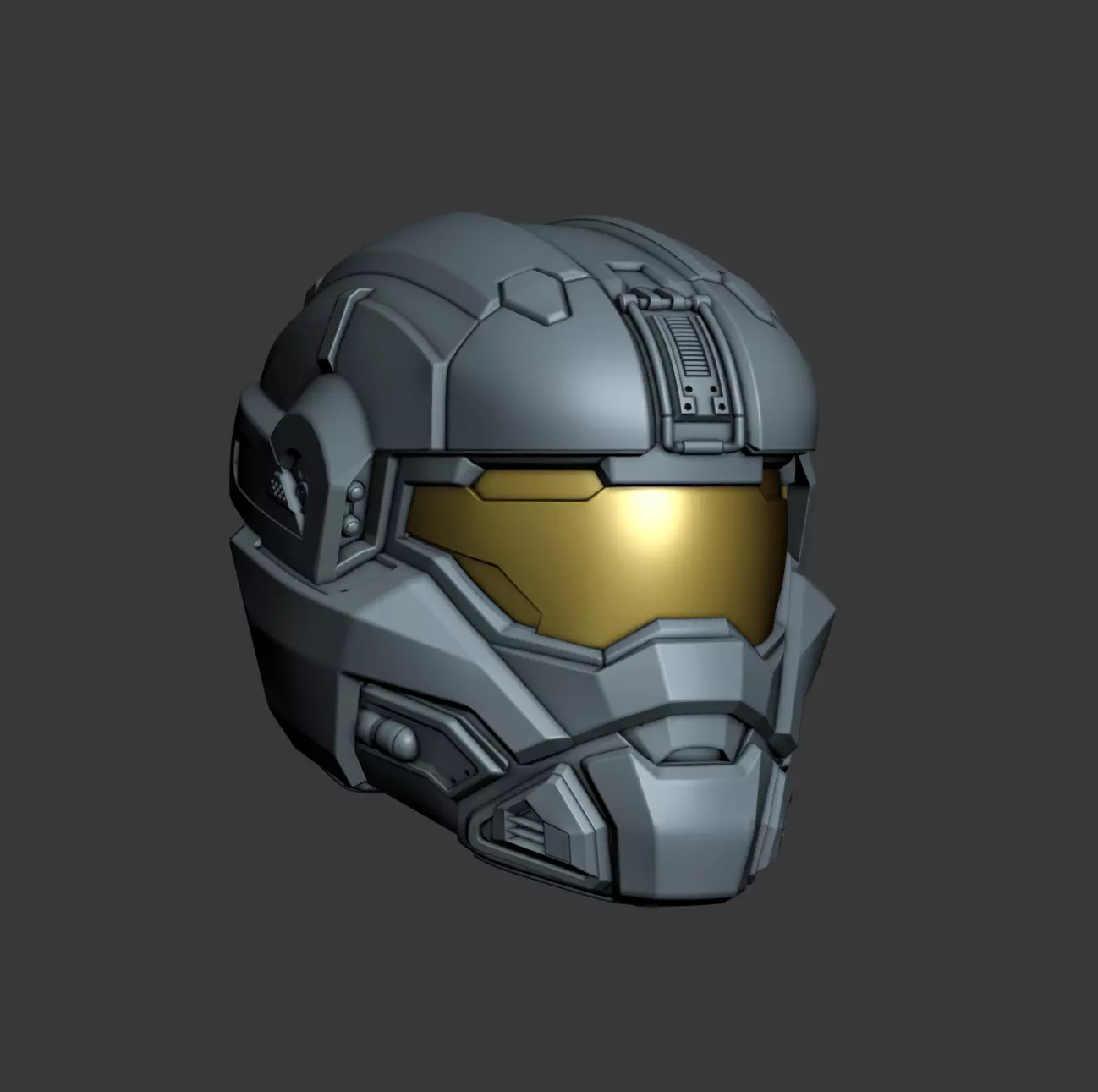Commando helmet 3D print model 3D print model