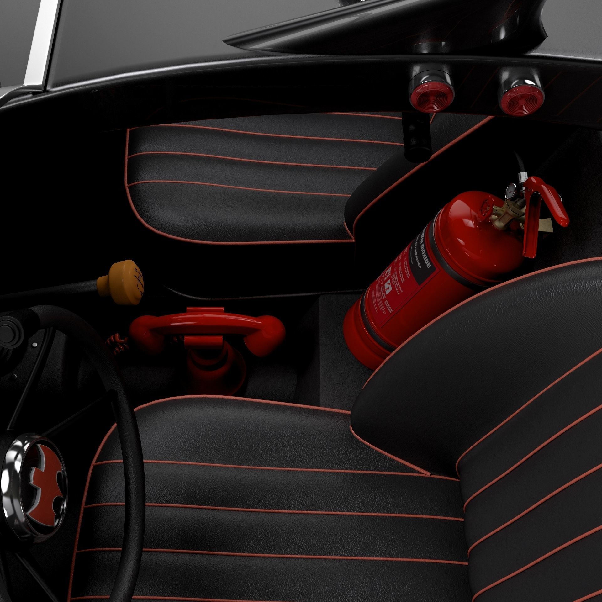 Batmobile 1966 3D model_17