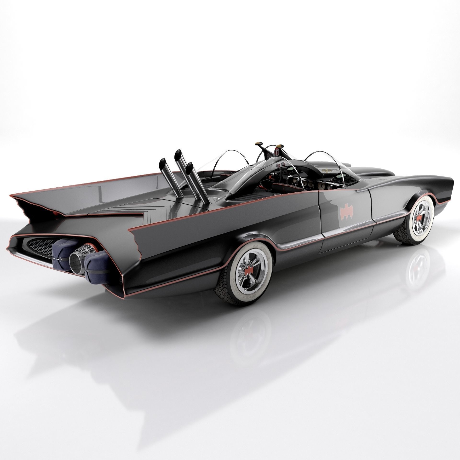 Batmobile 1966 3D model_7