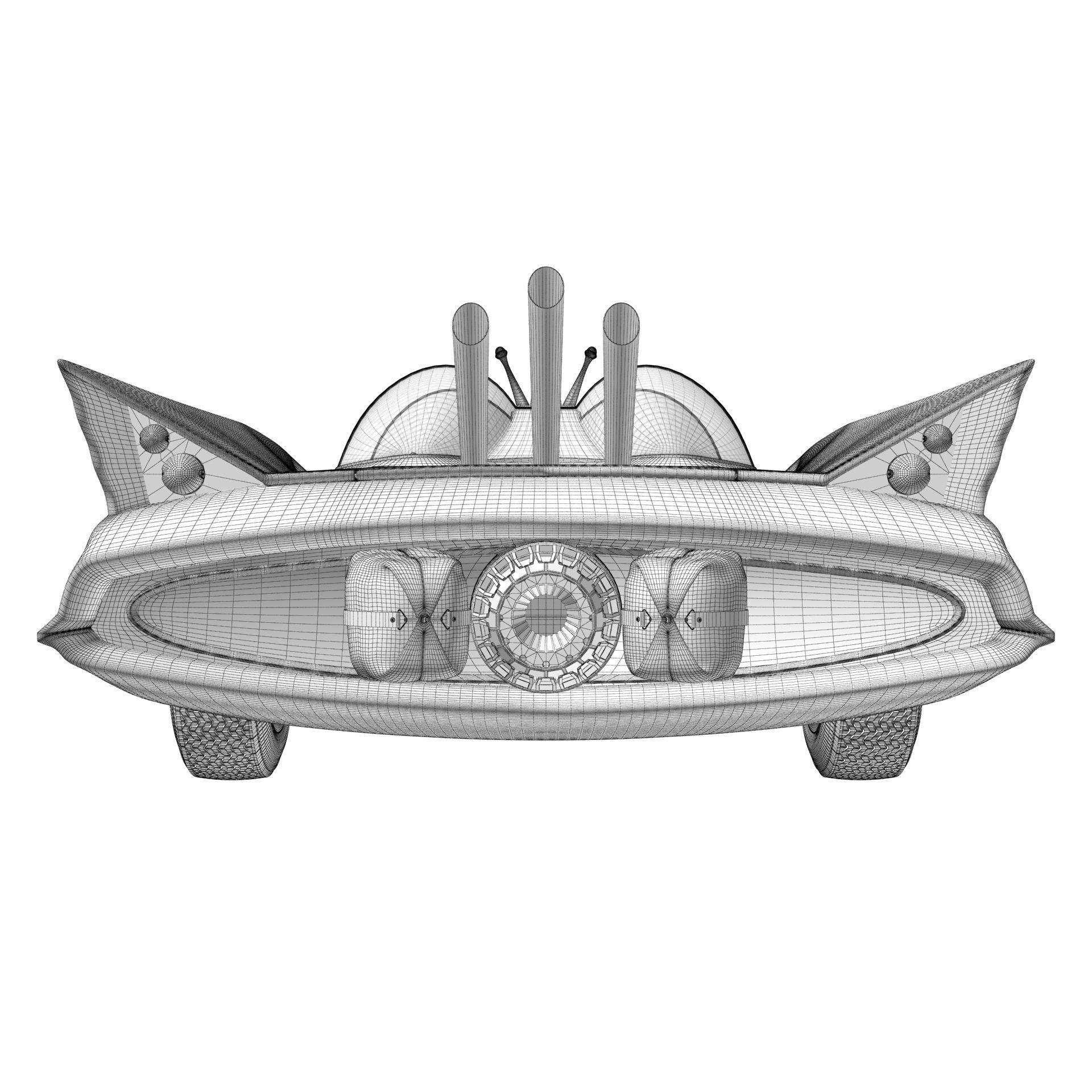 Batmobile 1966 3D model_24