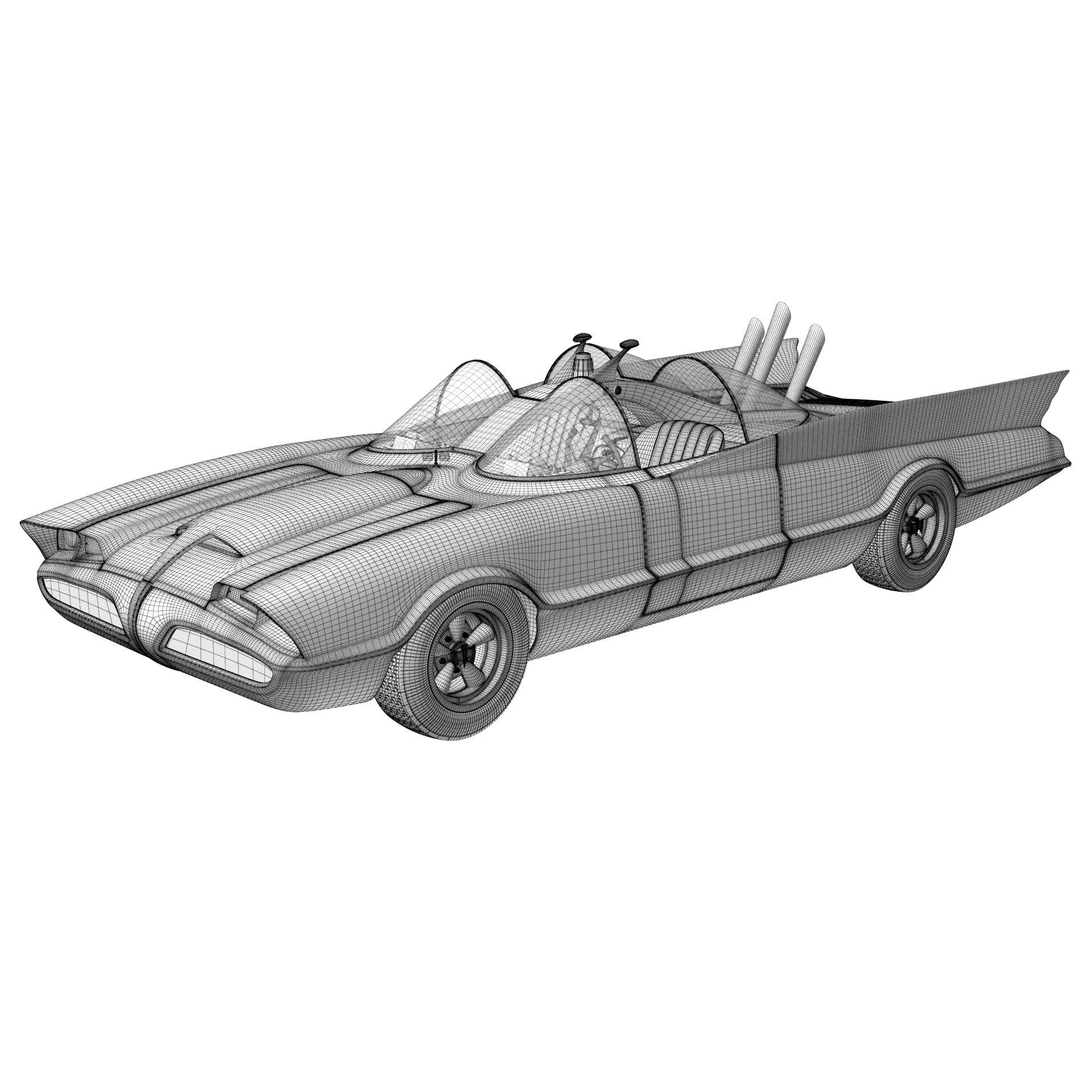 Batmobile 1966 3D model_21