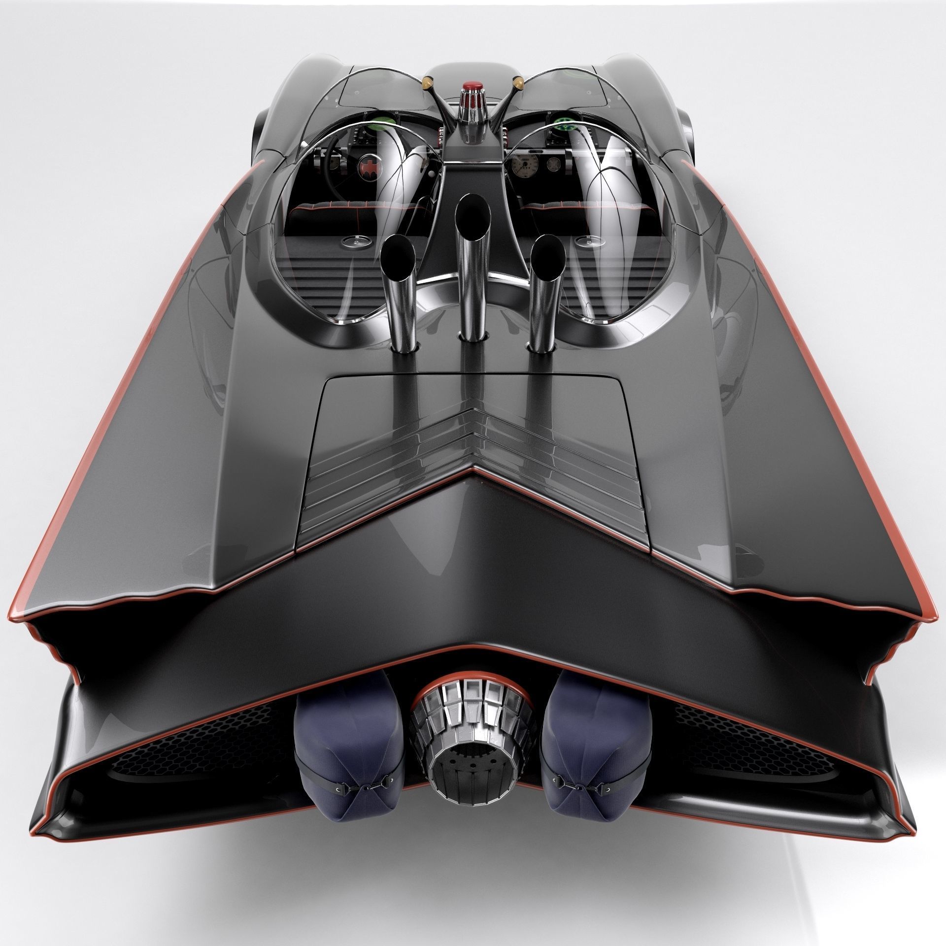 Batmobile 1966 3D model_12