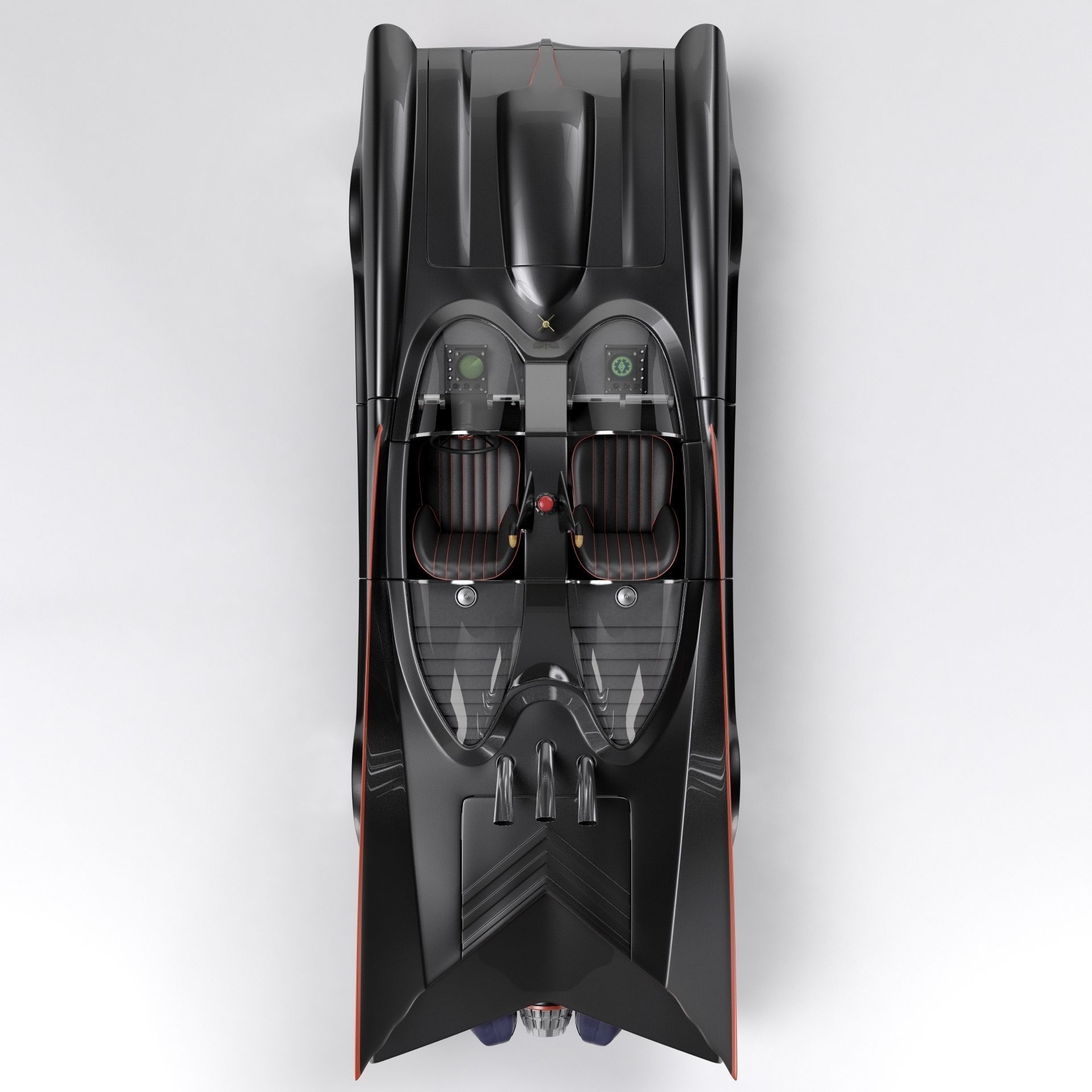 Batmobile 1966 3D model_8
