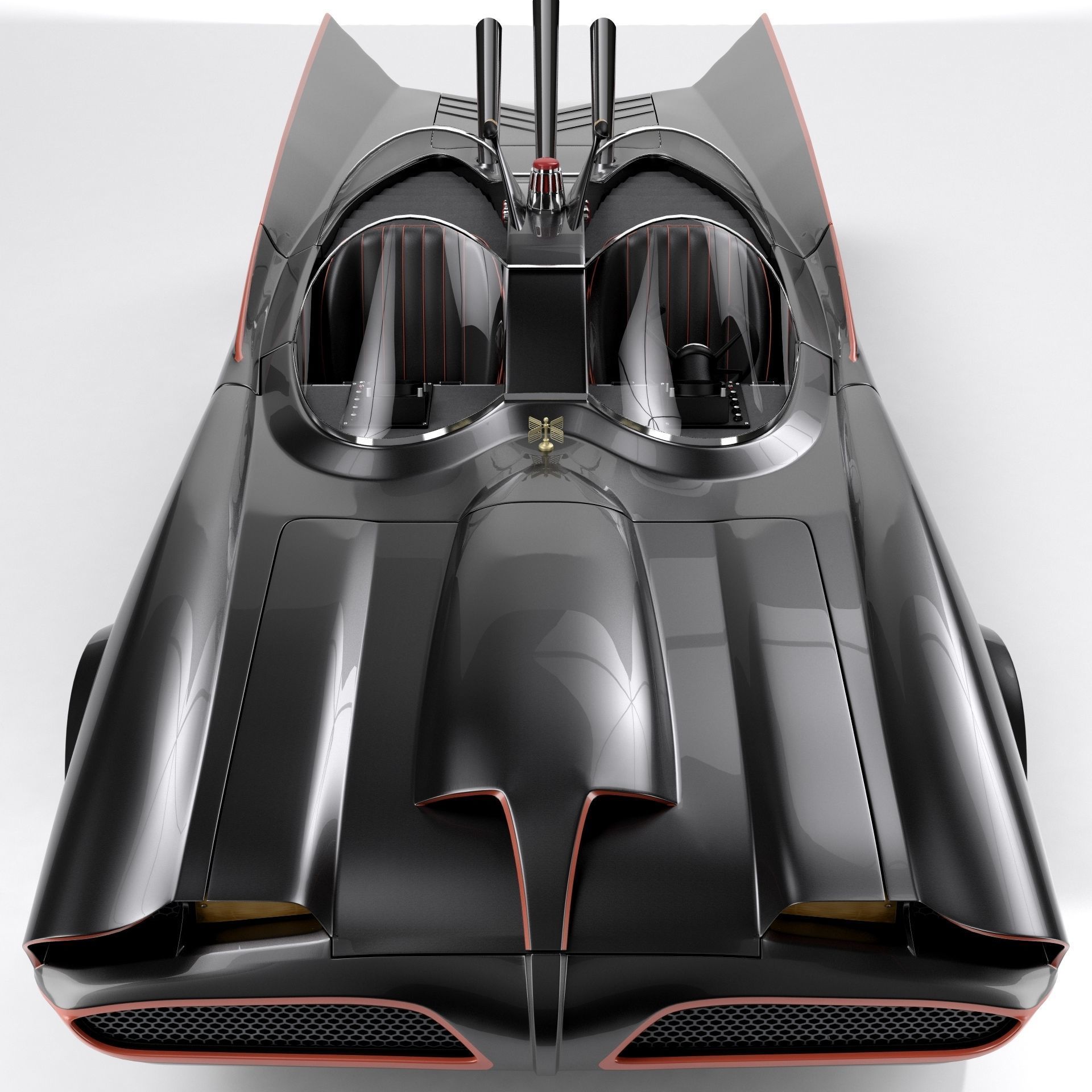 Batmobile 1966 3D model_11