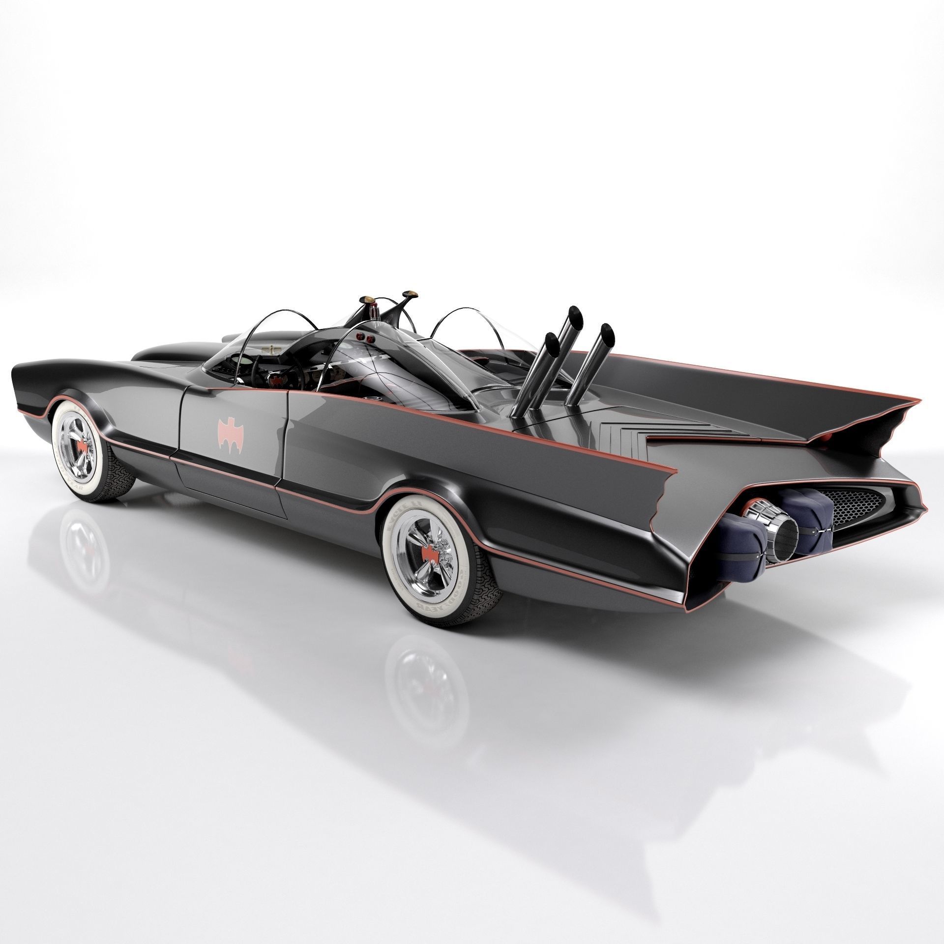 Batmobile 1966 3D model_6