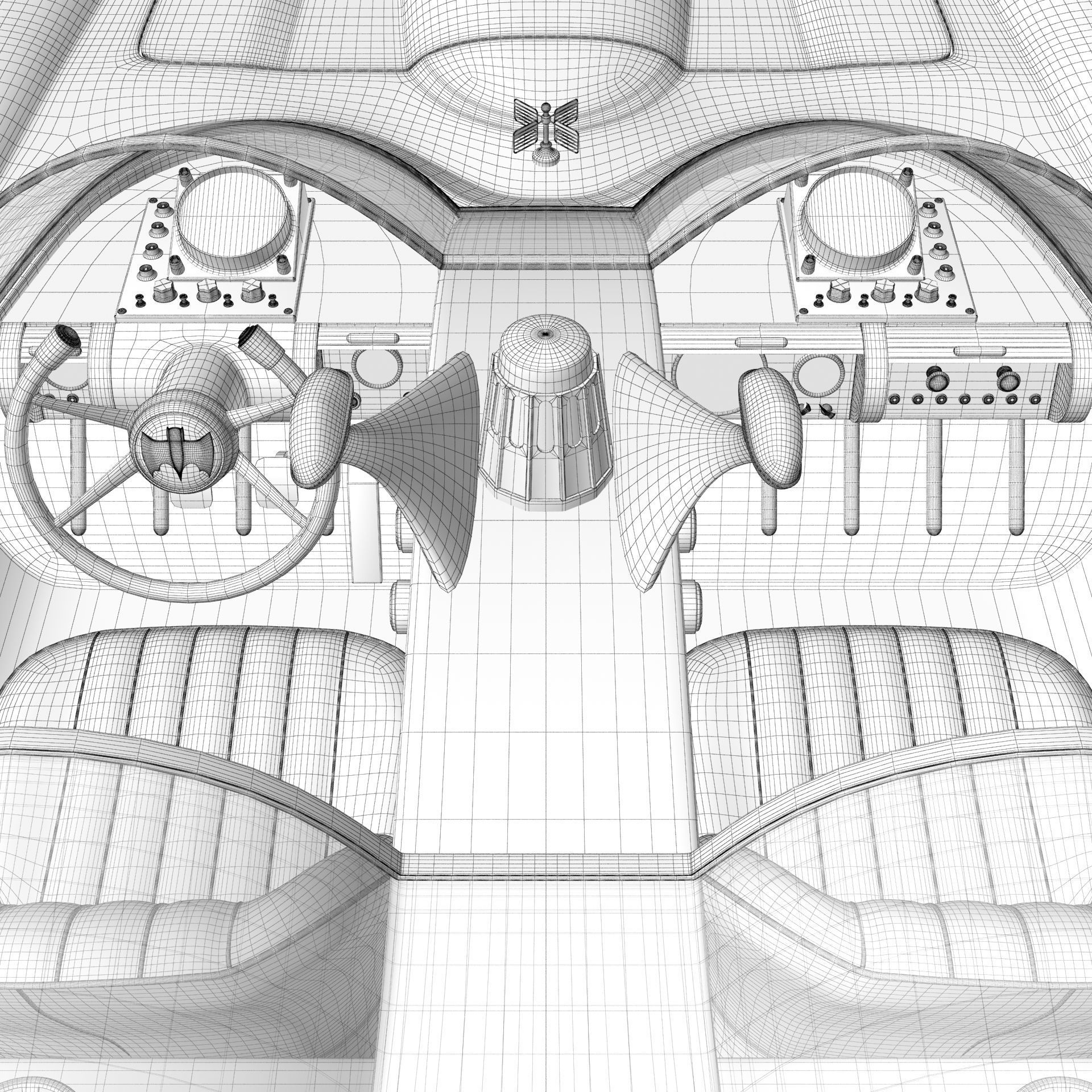 Batmobile 1966 3D model_34
