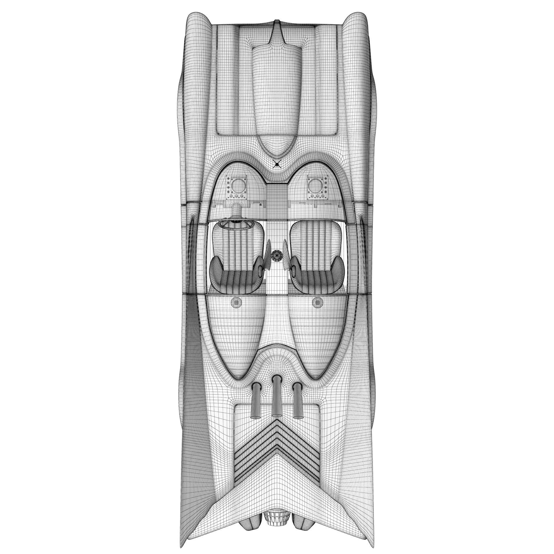 Batmobile 1966 3D model_27