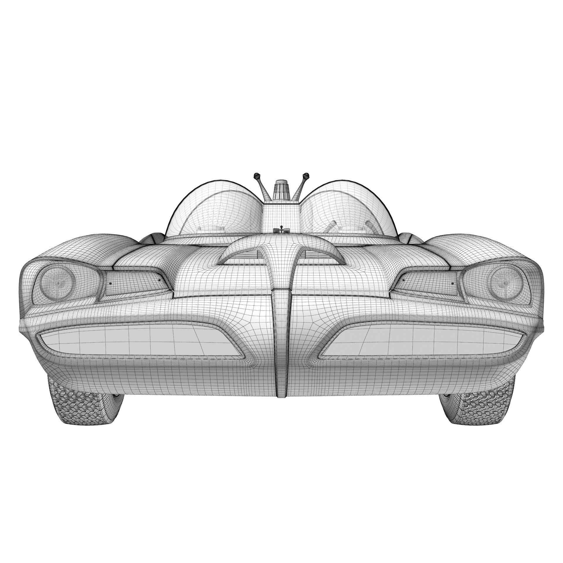 Batmobile 1966 3D model_23