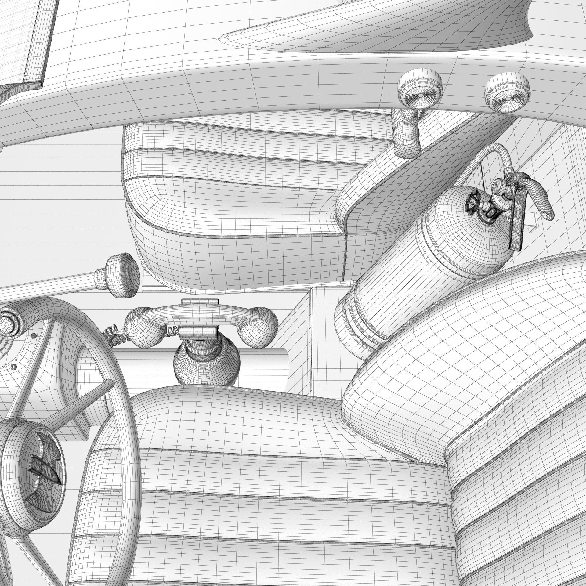 Batmobile 1966 3D model_36